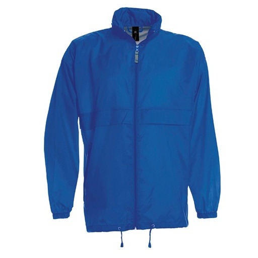 Kurtka Unisex Klasyczna Nylonowa Wodoodporna BCJU800 - Royal Blue