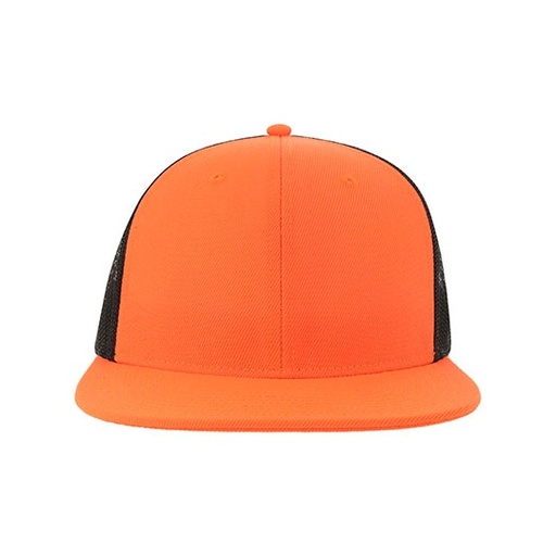 Czapka z siatką AT686 - Orange & Black