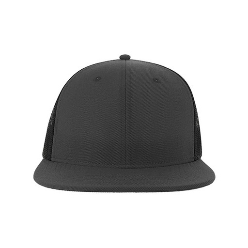 Czapka z siatką AT686 - Dark Grey & Black