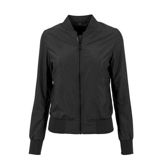 Damska kurtka bomberka BY044 - Black