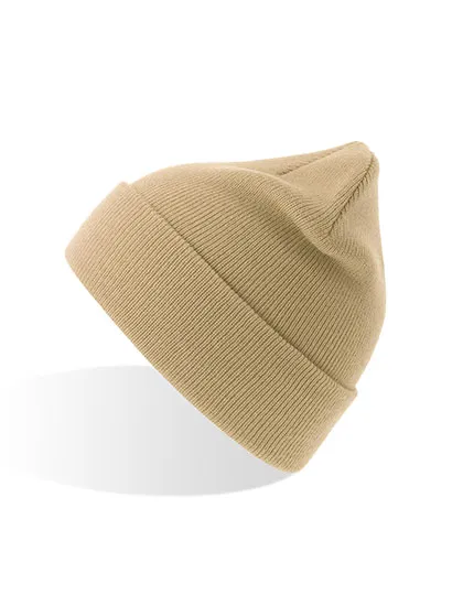 Czapka Beanie Dziecieca z Recyklingu AT124 - Beige