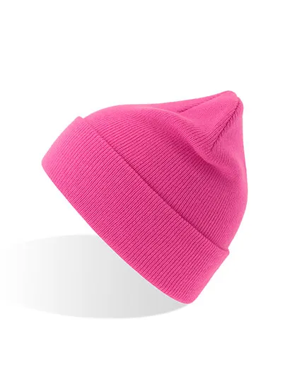 Czapka Beanie Dziecieca z Recyklingu AT124 - Fuchsia