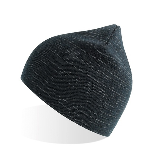 Czapka Beanie Odblaskowa Poliester z Recyklingu AT806 - Navy