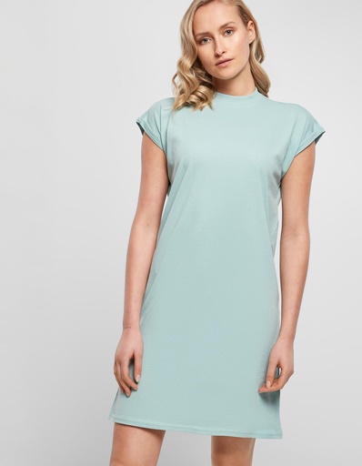 Sukienka T-shirtowa Bawelniana BY101 - Heather Grey