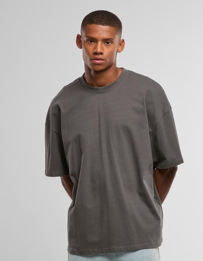 T-shirt Meski Oversize Gruby Material BY163 - Navy