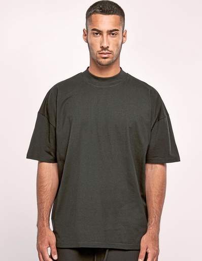 T-shirt Meski Oversize Bawelniany BY230 - Navy