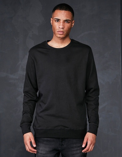 Bluza Klasyczna Bawelniano Poliestrowa Szczotkowana BYBB003 - Charcoal