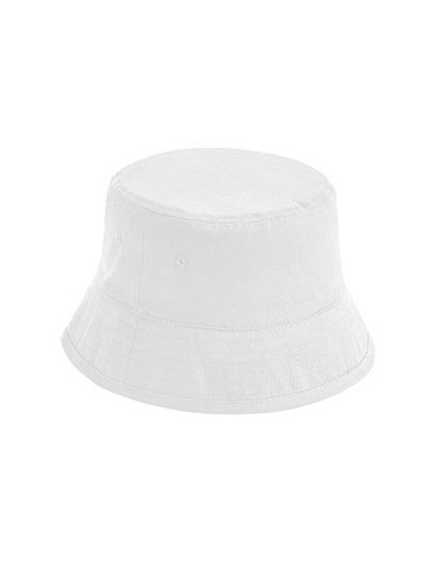 Kapelusz Bucket Bawełna Organiczna UPF50+ CB90N - White