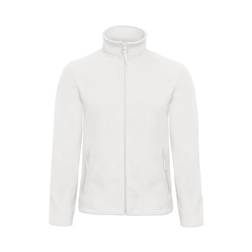 Bluza z Mikropolaru z Zamkiem BCFUI50 - White