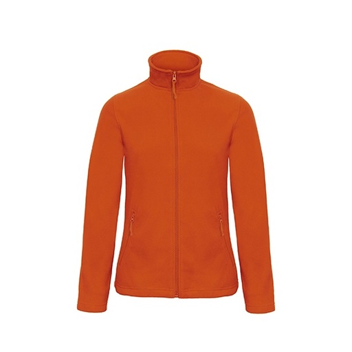 Damska bluza mikropolarowa slim BCFWI51 - Pumpkin Orange