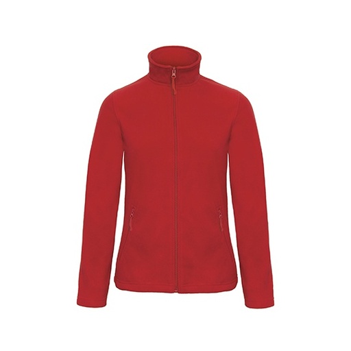 Bluza Damska Taliowana Mikropolarowa BCFWI51 - Red