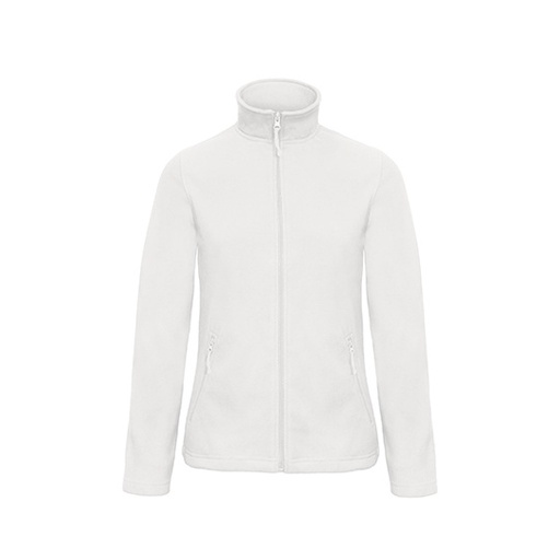 Bluza Damska Taliowana Mikropolarowa BCFWI51 - White