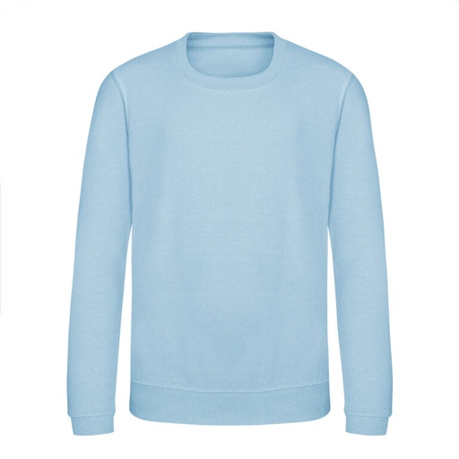 Bluza Dziecięca Bawełniana Czesana JH030K - Ice Blue