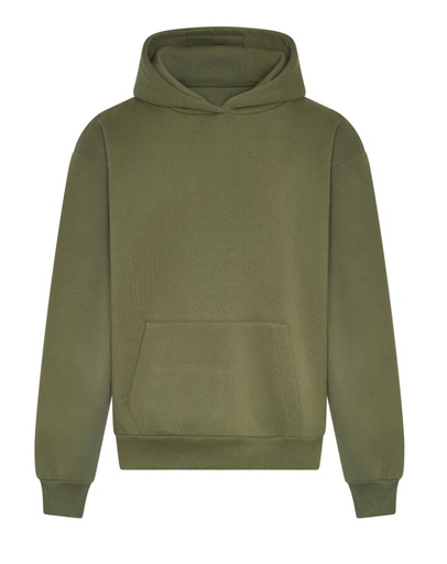 Bluza Oversize Bawełna Poliester z Recyklingu JH120 - Earthy Green