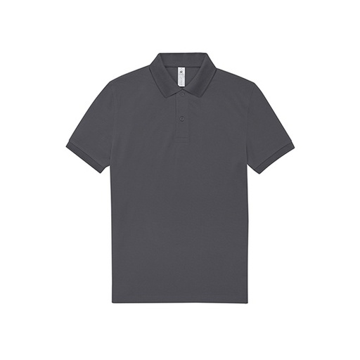 Koszulka polo klasyczna z krótkim rękawem BCPU424 - Dark Grey (Solid)