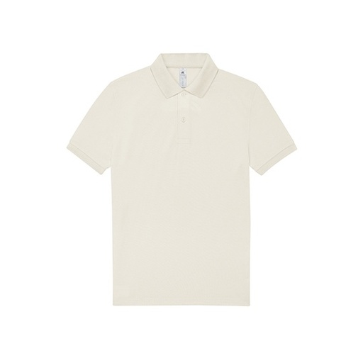 Koszulka polo klasyczna z krótkim rękawem BCPU424 - Off White