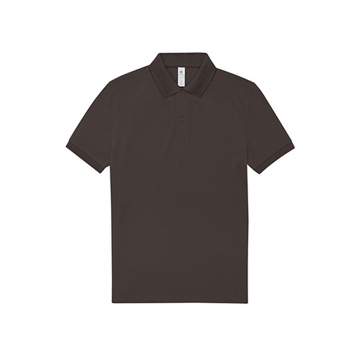 Koszulka Polo Klasyczna Bawelna Ring-Spun BCPU424 - Roasted Coffee