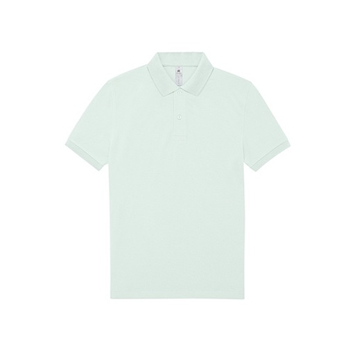 Koszulka Polo Klasyczna Bawełna Ring-Spun BCPU424 - Blush Mint