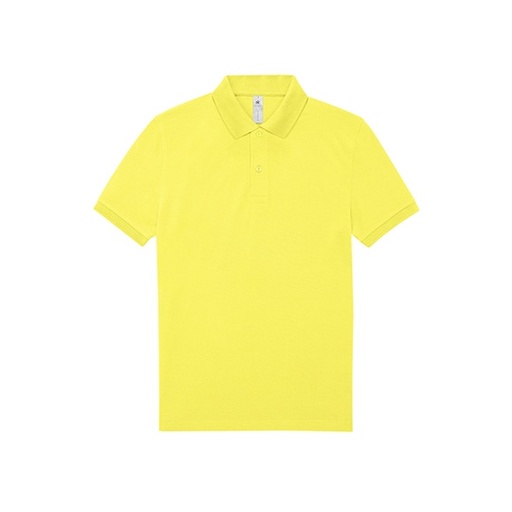 Koszulka polo klasyczna BCPU424 - Solar Yellow
