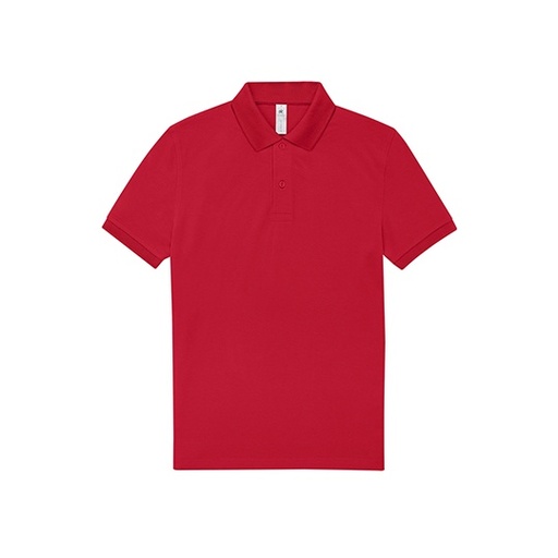 Koszulka Polo Meska Klasyczna Bawelniana BCPU426 - Red