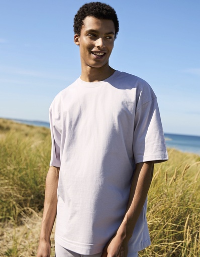 T-Shirt Oversize Bawelna Organiczna NET60011 - Bottle Green