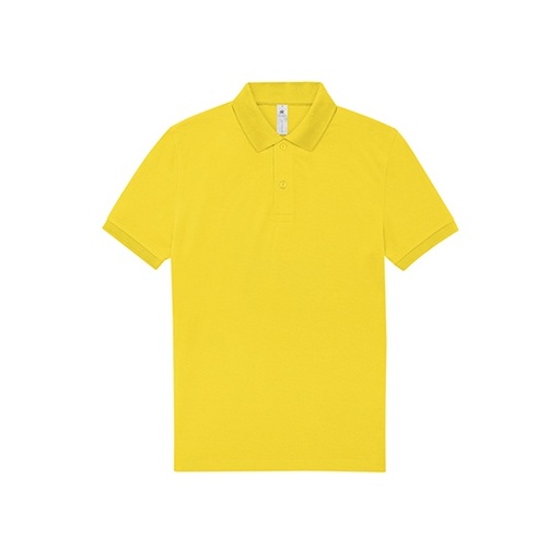 Koszulka Polo Meska Klasyczna Bawelniana BCPU426 - Mellow Yellow