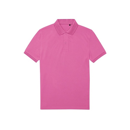 Koszulka polo klasyczna z krótkim rękawem BCPU428 - Lotus Pink