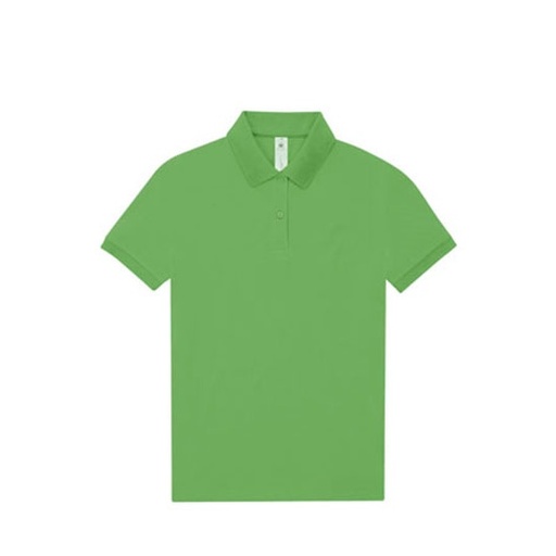 Damska koszulka polo klasyczna BCPW461 - Apple Green