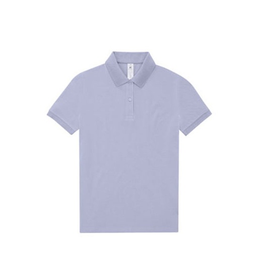 Damska koszulka polo klasyczna BCPW461 - Lavender