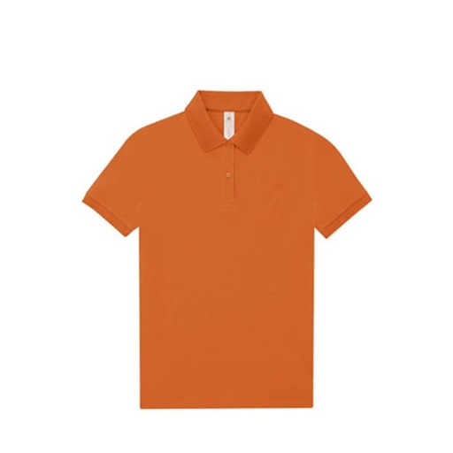 Damska koszulka polo klasyczna BCPW461 - Pure Orange
