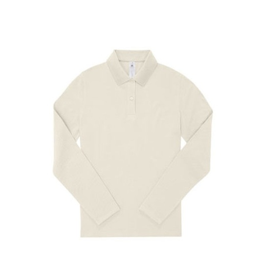 Damska koszulka polo BCPW462 - Off White