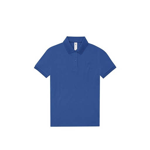 Damska koszulka polo klasyczny BCPW463 - Royal Blue