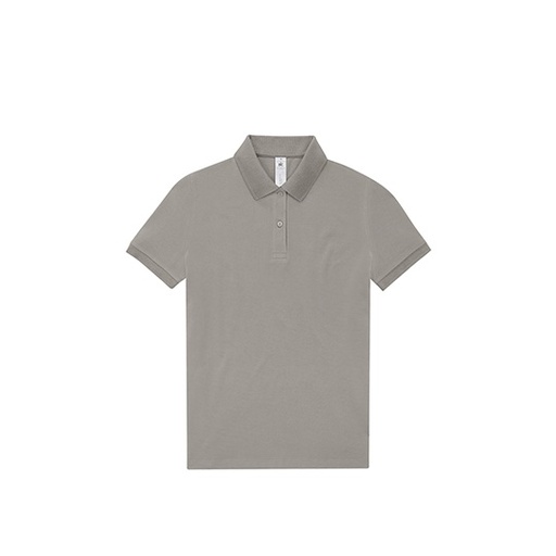 Damska koszulka polo klasyczny BCPW463 - Amalfi Grey