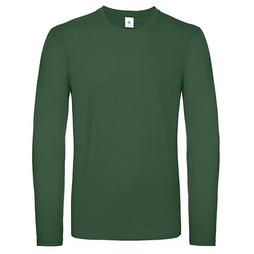 Męski T-shirt z długim rękawem BCTU05T - Bottle Green