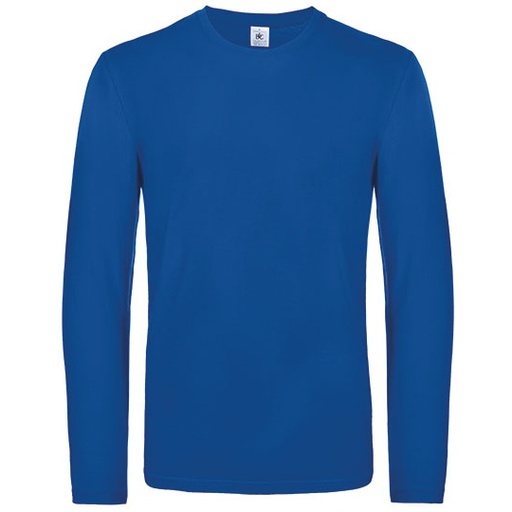 T-shirt Klasyczny Bawełniany Długi Rękaw BCTU07T - Royal Blue