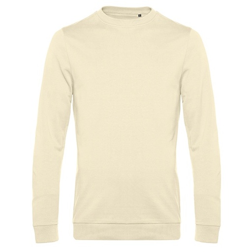 Bluza Dresowa Klasyczna Bawelna Poliester BCWU01W - Pale Yellow