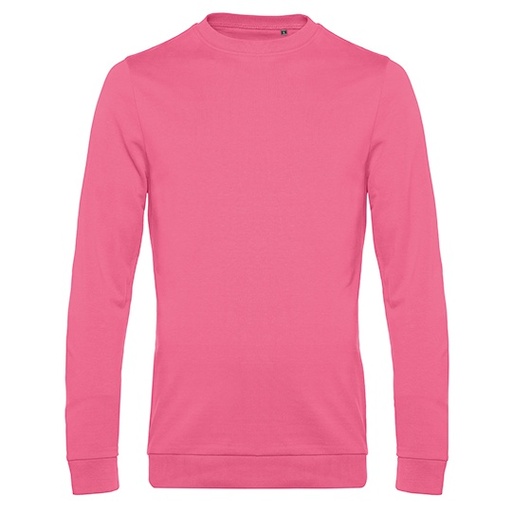 Bluza Dresowa Klasyczna Bawelna Poliester BCWU01W - Pink Fizz
