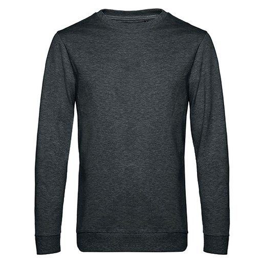 Bluza Dresowa Klasyczna Bawełna Poliester BCWU01W - Heather Asphalt