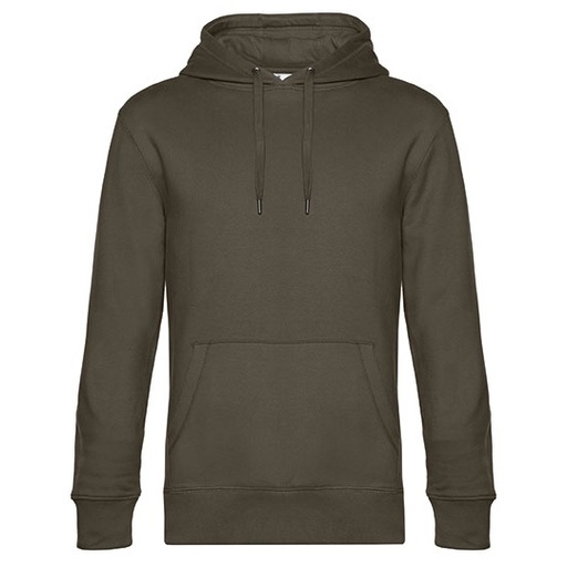 Bluza Klasyczna Bawelniana z Recyklingu BCWU02K - Khaki