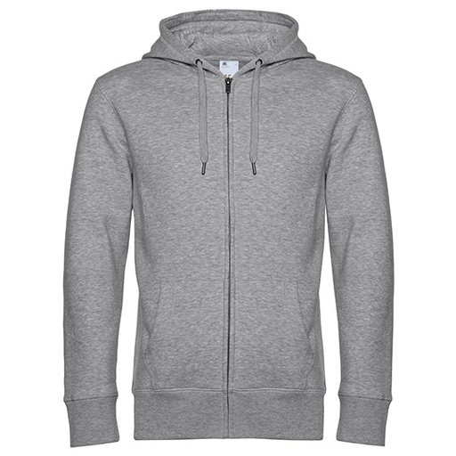 Bluza z kapturem BCWU03K - Heather Grey