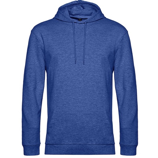 Bluza z kapturem BCWU03W - Heather Royal Blue