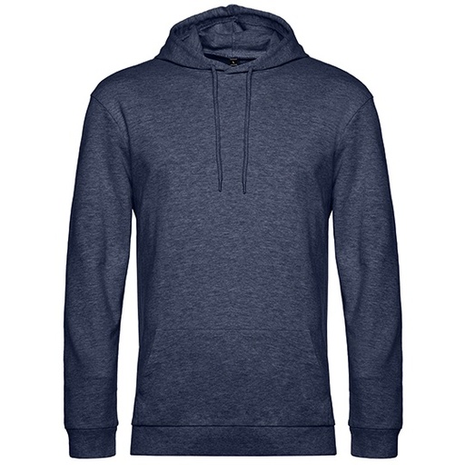 Bluza Kangurka Klasyczna Bawełniana Wstepnie Prana BCWU03W - Heather Navy