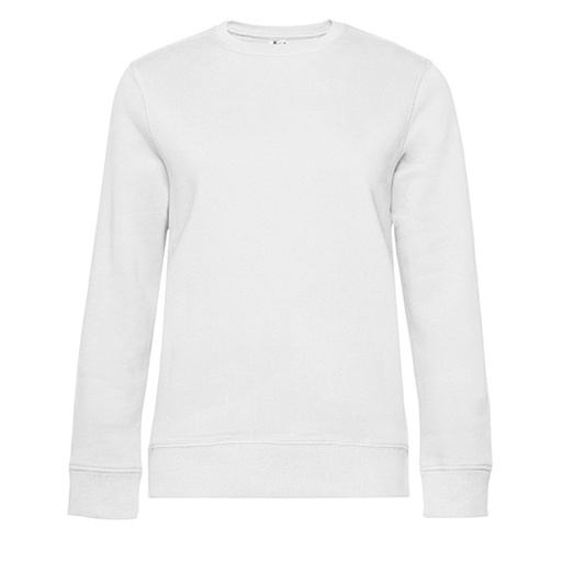 Bluza Damska Crew Neck BCWW01Q - White