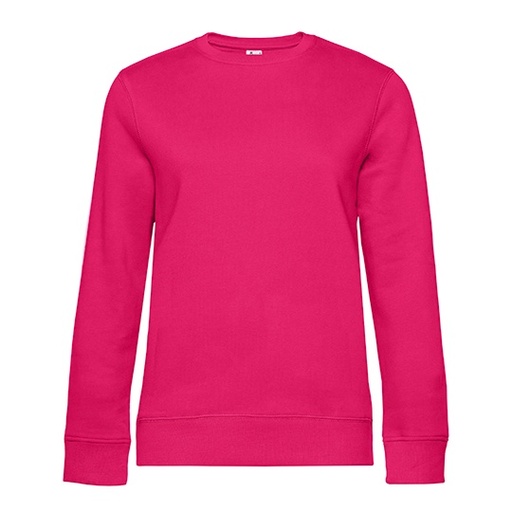 Bluza Klasyczna Bawełniana Szczotkowana BCWW01Q - Magenta Pink