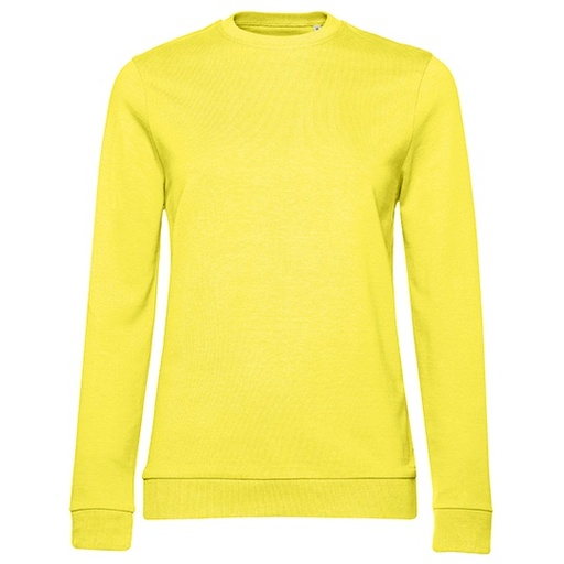 Damska bluza dresowa BCWW02W - Solar Yellow