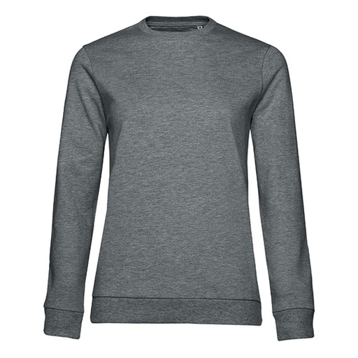 Damska bluza dresowa BCWW02W - Heather Mid Grey