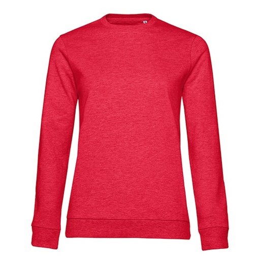 Damska bluza dresowa BCWW02W - Heather Red