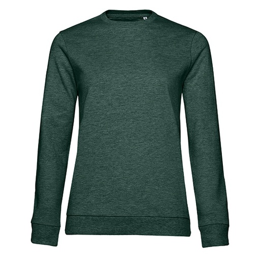 Damska bluza dresowa BCWW02W - Heather Dark Green