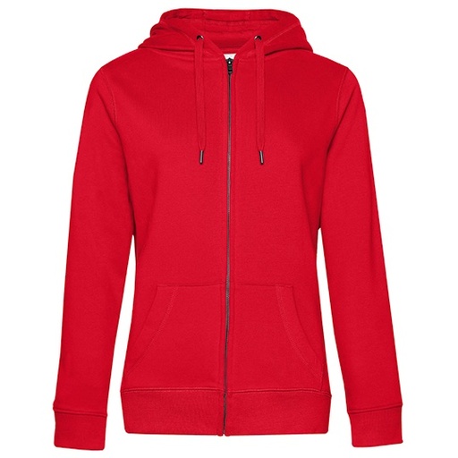 Bluza z kapturem na zamek BCWW03Q - Red