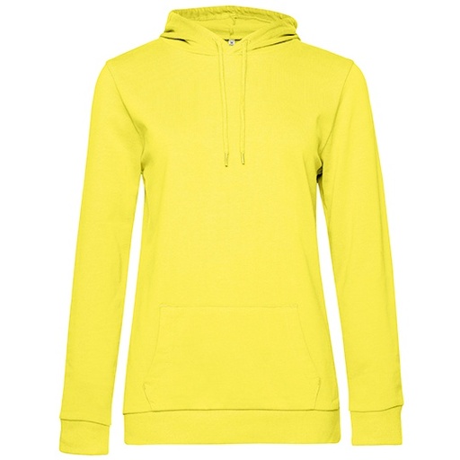 Bluza z kapturem BCWW04W - Solar Yellow